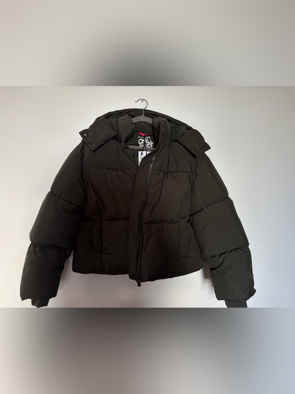 NWT Garage Chill Puffer Jacket in rosin green - S/M - Picture 2 of 16